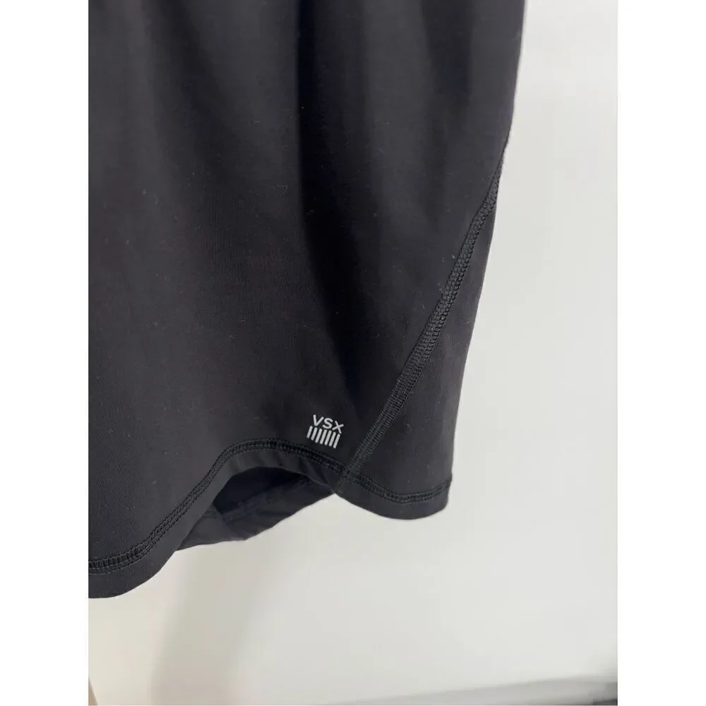 Victoria's Secret VSX Sport Athletic Shorts Black Pink Size Small